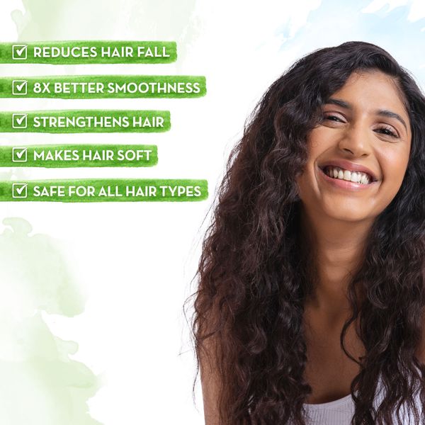 Mamaearth Onion Shampoo with Plant Keratin - Hair Fall Reduction - 650ml - Image 2