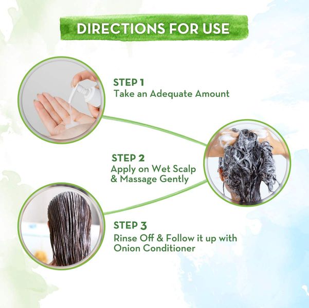 Mamaearth Onion Shampoo with Plant Keratin - Hair Fall Reduction - 650ml - Image 4