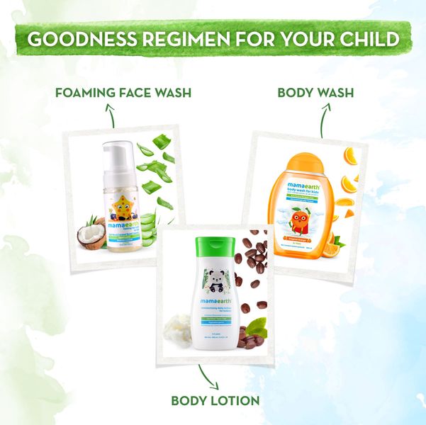 Mamaearth Original Orange Body Wash for Kids, 300ml - Image 5
