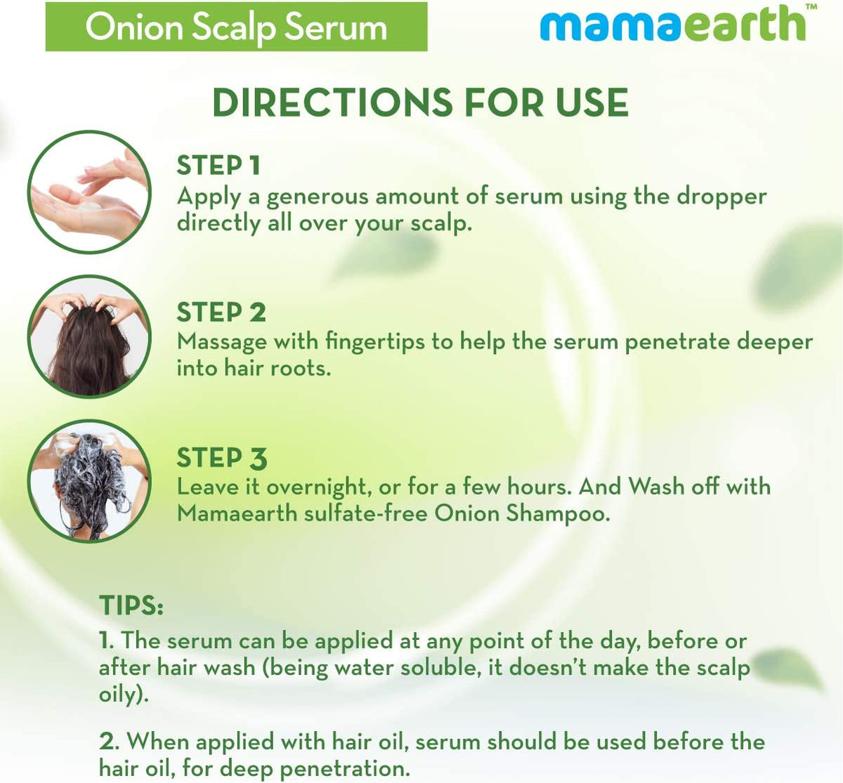 Mamaearth Onion Scalp Serum for Hair Growth - 50ml - Image 7