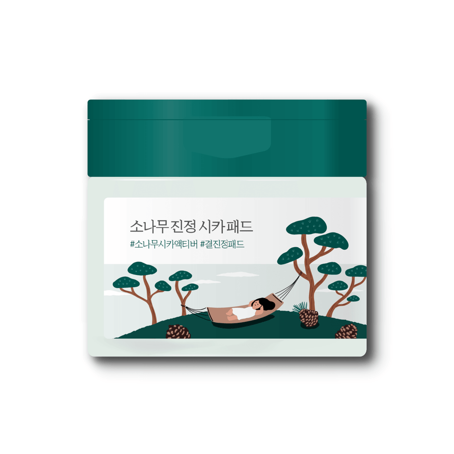 Round Lab Pine Calming Cica Pad - Masks & Exfoliators with Cica, 50pcs - Image 2