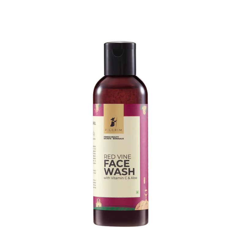 Pilgrim Face Cleanser with Red Vine & Vitamin C, 100ml