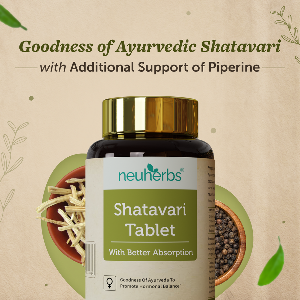 Neuherbs Shatavari 60 Tablets