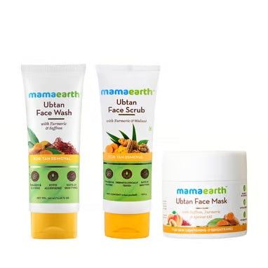 Mamaearth Sun Tan Removal Regimen Kit - Masks & Exfoliators