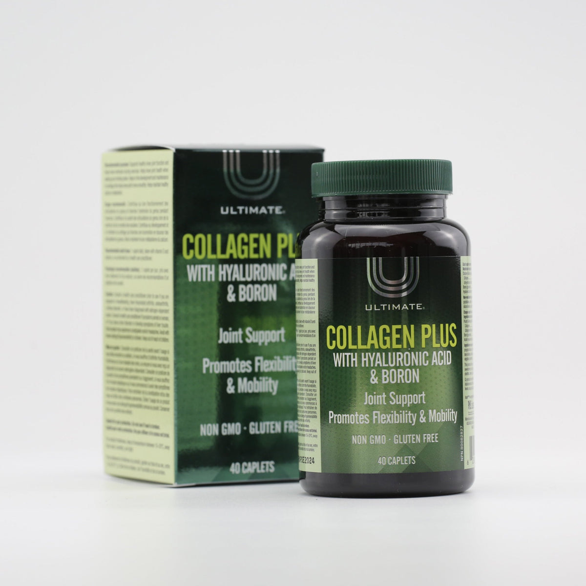 Ultimate Beauty Supplements - Collagen Plus Hyaluronic Acid & Boron, 40 Capsules