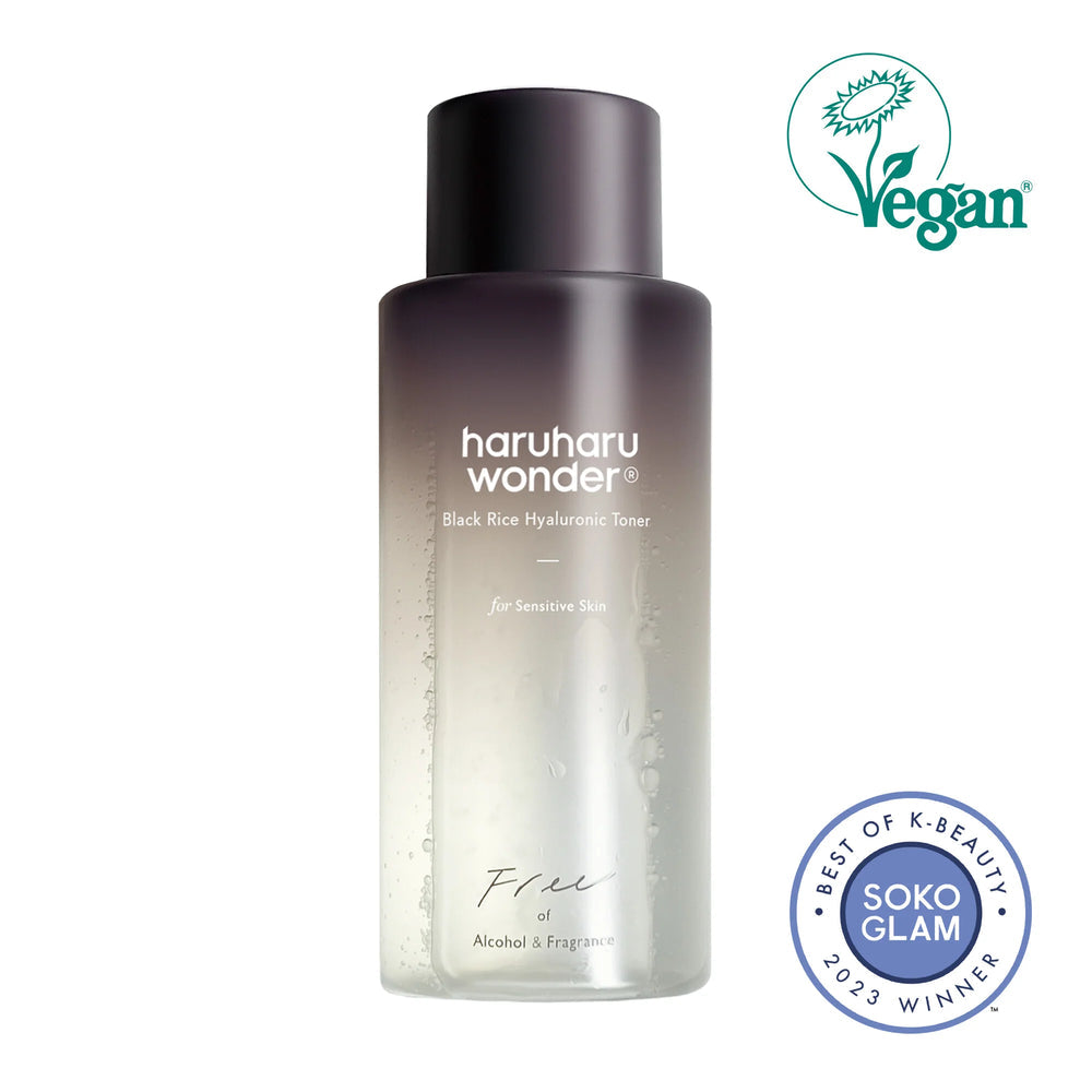 Haruharu Wonder Black Rice Hyaluronic Toner - Alcohol Free, 150ml - Image 3