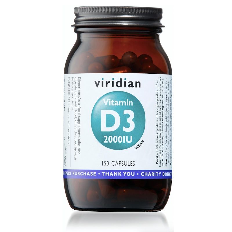 Vitamin D3 2000iu 150 Veg Caps