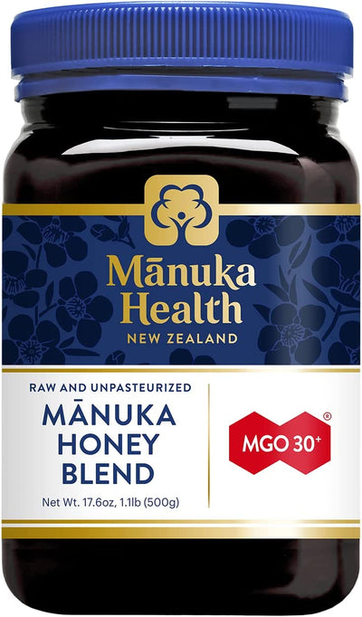 MANUKA HEALTH - MGO 30+ Manuka Honey Blend, 100% Pure New Zealand Honey, 500 g