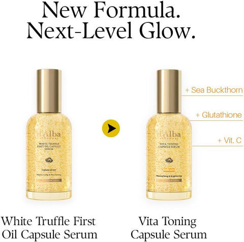 d'Alba Piedmont White Truffle Oil Capsule Serum, Daily Vita Boost for Luminous Skin, Double Vitamin Formula, Anti-aging 100ml - Image 2