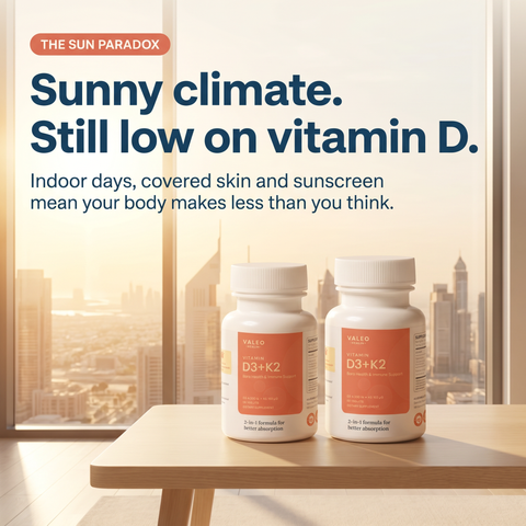 Valeo Vitamin D3 + K2 - 90 tablets