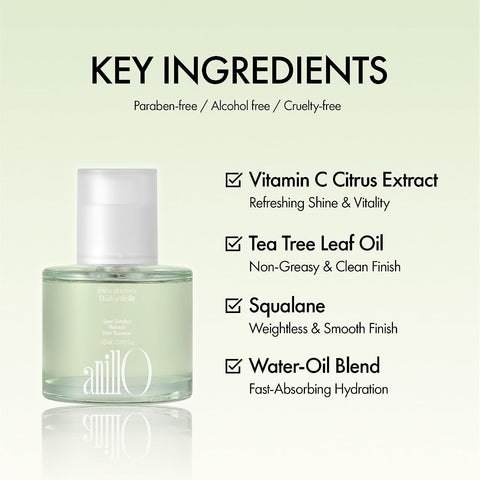 Lime Sunday Refresh Hair Oil Essence with Korean Jeju Tangerine Extracts, Vitamin C, Tea Tree Oil, Enhancing Vitality and Protect Healthy Hair, Lime Citrus Scent, Paraben Free (1.69 fl. Oz) - Image 3