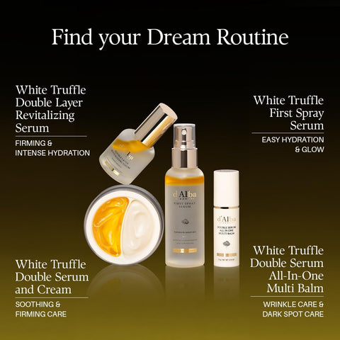 d'alba Piedmont Italian White Truffle Double Serum All-in-one Multi Balm, Vegan Skincare, 3-in-1 Treatment with White Truffles for Moisture and Wrinkle Improvement, Glowy Finish Serum Stick - Image 8