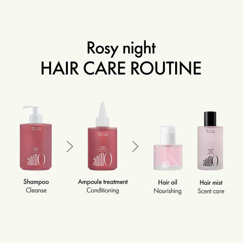 ANILLO Rosy Night Repair Shampoo – Anti-Dandruff & Damage Repair with Damask Rose Water & Ceramide – Color Safe, Silicone & Sulfate Free 450ml / 15.22 fl. Oz - Image 7