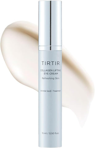 TIRTIR Collagen Lifting Eye Cream - Roller Applicator, Wrinkle Spot Treatment, Revitalizing Moisturizer,Tightening Under Eye For Wrinkles,Fine Lines, Under Eye Bags, Lift Treatment For Men & Women
