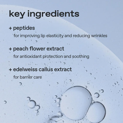 glow peach peptide repair lip balm, peptide‑infused nourishing lip balm, cruelty‑free & artificial fragrance‑free, moisturizes and smooths dry lips, 8g (palepink) - Image 4