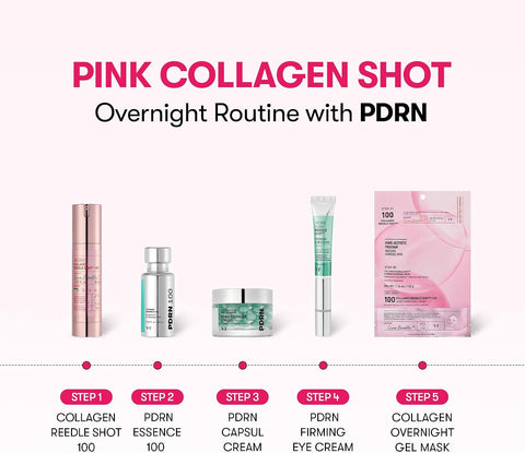 VT COSMETICS Pink Reedle Shot 100, Collagen Microneedling Serum, Firming & Elasticity, 500Da Collaagen Extract, Soft & Glass Skin, Pink Collaagen Serum, Korean Skin Booster 1.69Fl Oz(50ml) - Image 7