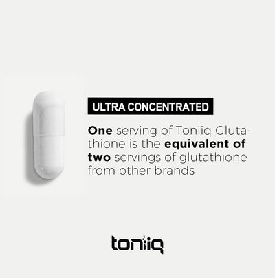 Toniiq Ultra High Strength Glutathione Capsules - 1000mg, 120 Count - Image 3