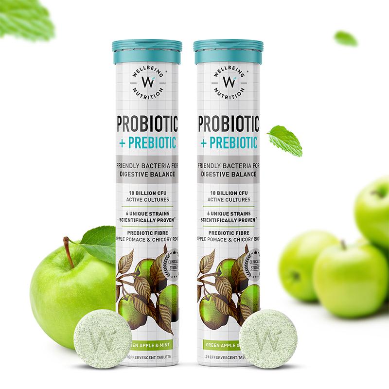 Wellbeing Nutrition Probiotic + Prebiotic (Pack Of 2)