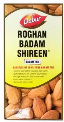 Dabur Roghan Badam Shireen Hair Oil - Almond Infused - 100 ml