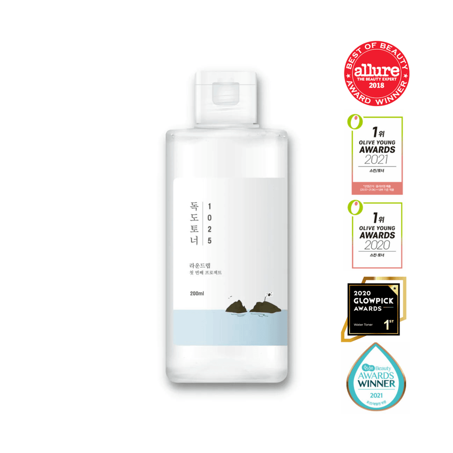 Round Lab 1025 Dokdo Toner - Hydrating Facial Moisturiser, 200ml - Image 4