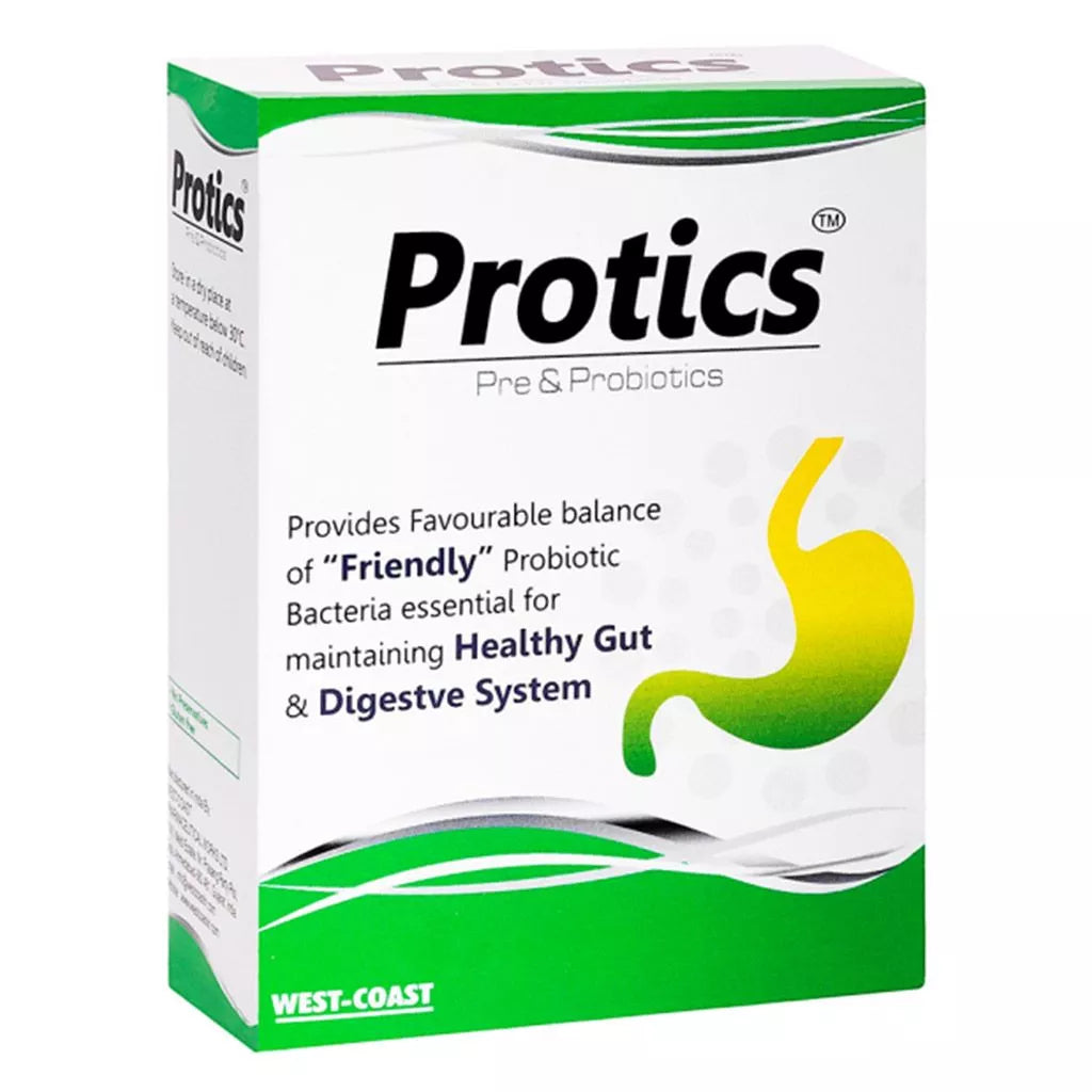 Protics Pre-Probiotics Capsules - Gut Health Support - 30 Capsules, Pack of 2 - Image 3