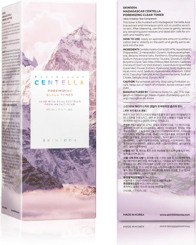 Skin1004 Madagascar Centella Poremizing Clear Toner - 210ml - Image 9