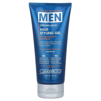 Giovanni Men Strong Hold Hair Styling Gel 201Ml