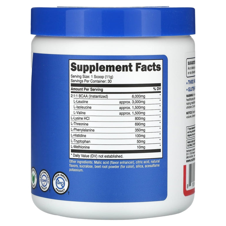 Nutricost Essential Amino Acids Powder Unflavoured - 30 Servings - Image 2