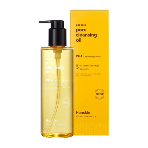 Hanskin Pore Cleansing Oil PHA Balancing&Mild 300 ML