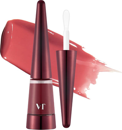 VT COSMETICS Reedle Shot Lip Plumper, Hydrate & Volumize Lip Gloss, Smooth Lip Wrinkles, Korean Lip Plumper, High Shine, Lip Enhancer, Hyaluronic Acid, Stocking Stuffers. 0.15 oz. (Rose Berry)