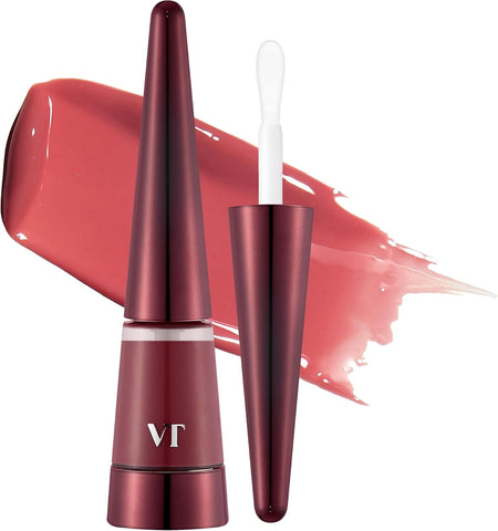 VT COSMETICS Reedle Shot Lip Plumper, Hydrate & Volumize Lip Gloss, Smooth Lip Wrinkles, Korean Lip Plumper, High Shine, Lip Enhancer, Hyaluronic Acid, Stocking Stuffers. 0.15 oz. (Rose Berry)