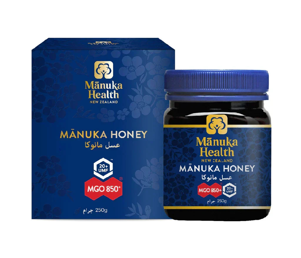 Manuka Health MGO 850+ UMF 20+ Manuka Honey - 100% Pure New Zealand, 250g