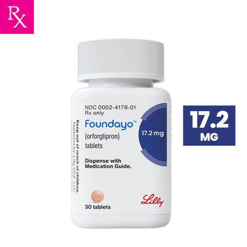 Foundayo 17.2 mg Tab of 30's