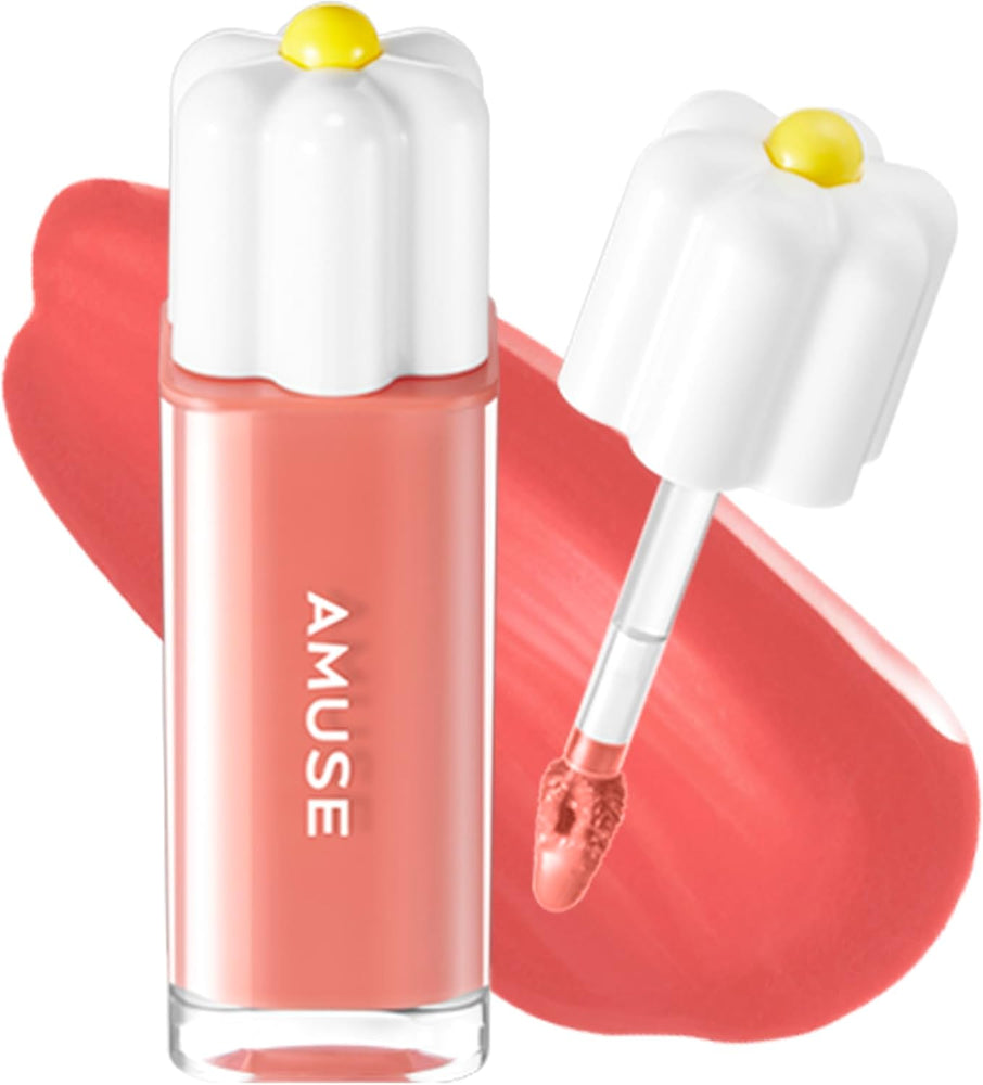 AMUSE Dew Tint (06 FIG DEW) | 35% High-moisture Water Tint, Long-lasting, Vitamin E Acetate, Moisturizing, No Peel Off, Lip Treatment, Non Sticky, Lip Stain, Korean Vegan Beauty