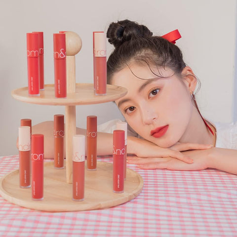 rom&nd] Zero Velvet Tint 17Colors | Velvet matte, Long-lasting, Smudge-resistant, super stay matte ink, Natural-beauty | Lip Tint for Daily Use, K-beauty | 5.5g/0.2oz No.12 ANNE SHIRLET - Image 2