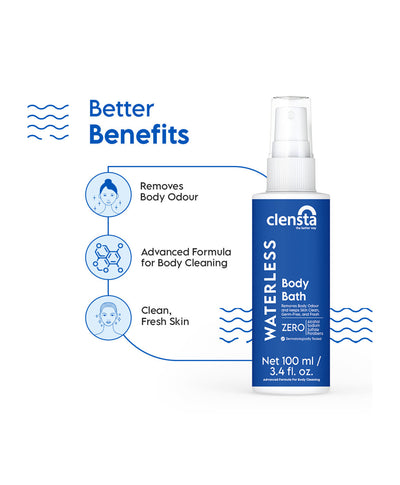 Clensta Waterless Body Bath - 100 ml - Image 2