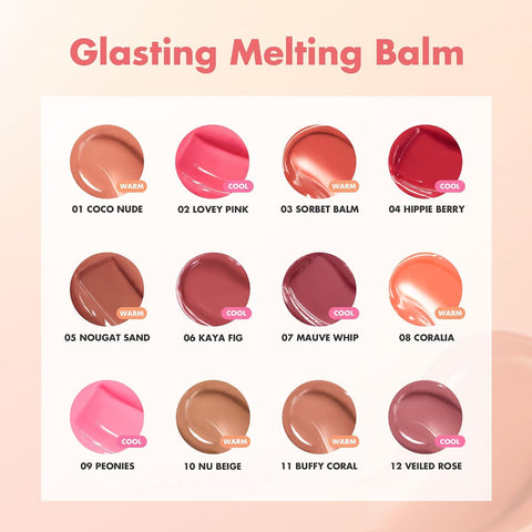 rom&nd GLASTING MELTING BALM 01 COCO NUDE - Image 8