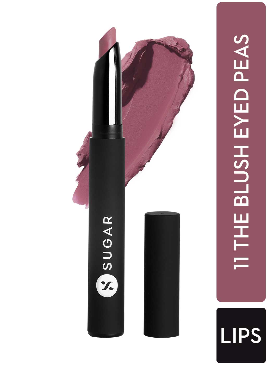 Sugar Cosmetics Matte Attack Transferproof Lipstick - The Blush Eyed Peas, 11 - Image 2