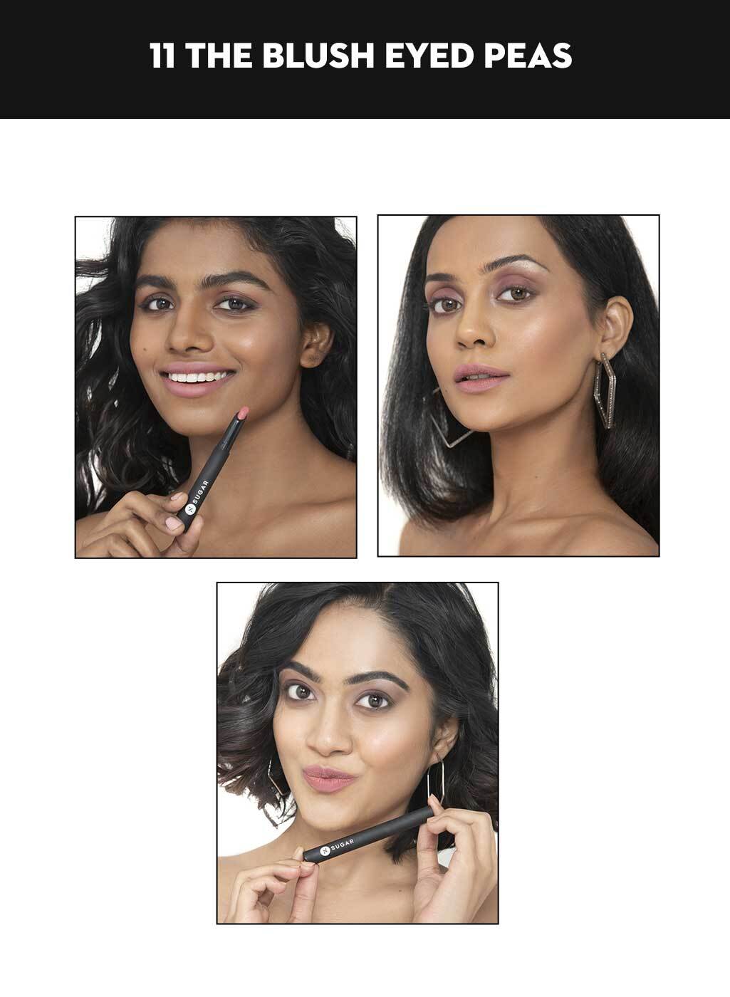 Sugar Cosmetics Matte Attack Transferproof Lipstick - The Blush Eyed Peas, 11 - Image 5