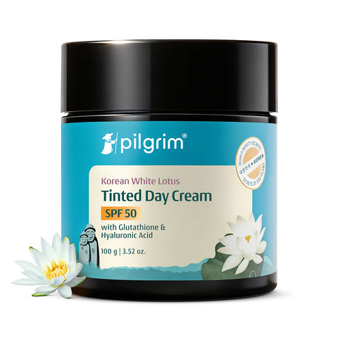 كريم النهار PILGRIM White Lotus SPF50 100 جرام