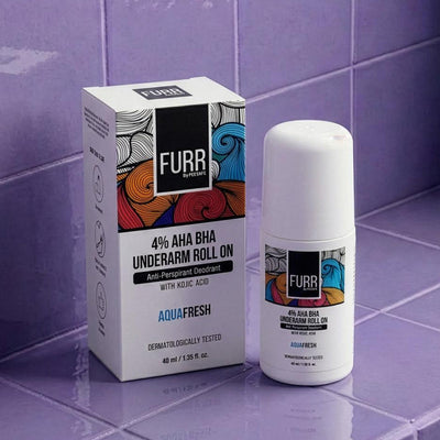 Pee Safe 4% Aha Bha Underarm Roll-On - Aqua 40 Ml