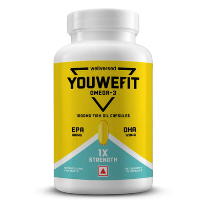YouWeFit أوميغا بتركيز فردي (60 كبسولة)