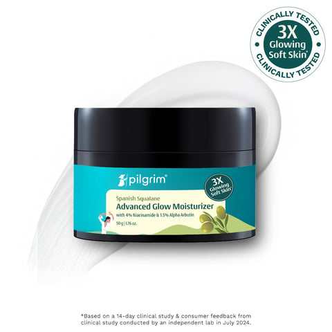 Pilgrim Squalane Glow Moisturizer- 50g