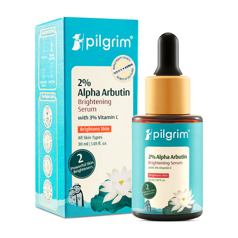 Pilgrim 2% Alpha Arbutin Brightening Serum- 30 ml