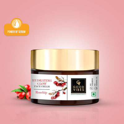 Good Vibes Rosehip Moisture Rich Face Cream - 100g
