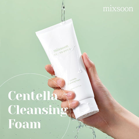 mixsoon Centella Cleansing Foam - Low pH Cleansing and Balanced Face, Removes Impurities & Makeup Without Drying, Hydrating Formula 150ml Korean Glass Skin Care - Image 2