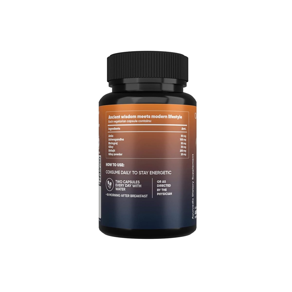 Aadar Stay Pro Active Energy Booster Capsules - Herbal & Ayurvedic - 60 Capsules - Image 7