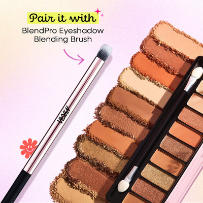 Nykaa Eyes on Me! 10-in-1 Eyeshadow Palette Sundowner Stunner - Image 5