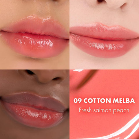 rom&nd DEWY·FUL WATER TINT (09 COTTON MELBA) - Image 2