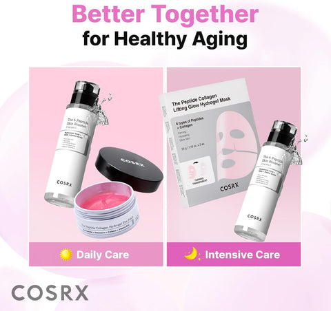 COSRX 6 x Peptide Collagen Booster Toner Serum 150 ml / 5.07 Fl.Oz, Skin Renewal Boosting Facial Essence, Niacinamide & Hyaluronic Acid for All Skin Types, Korean Skincare, Paraben Free - Image 8